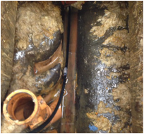 clearing drains, clear drain, using caustic soda to clear drains, clearing a drain, clear drain pipe, keeping drains clear